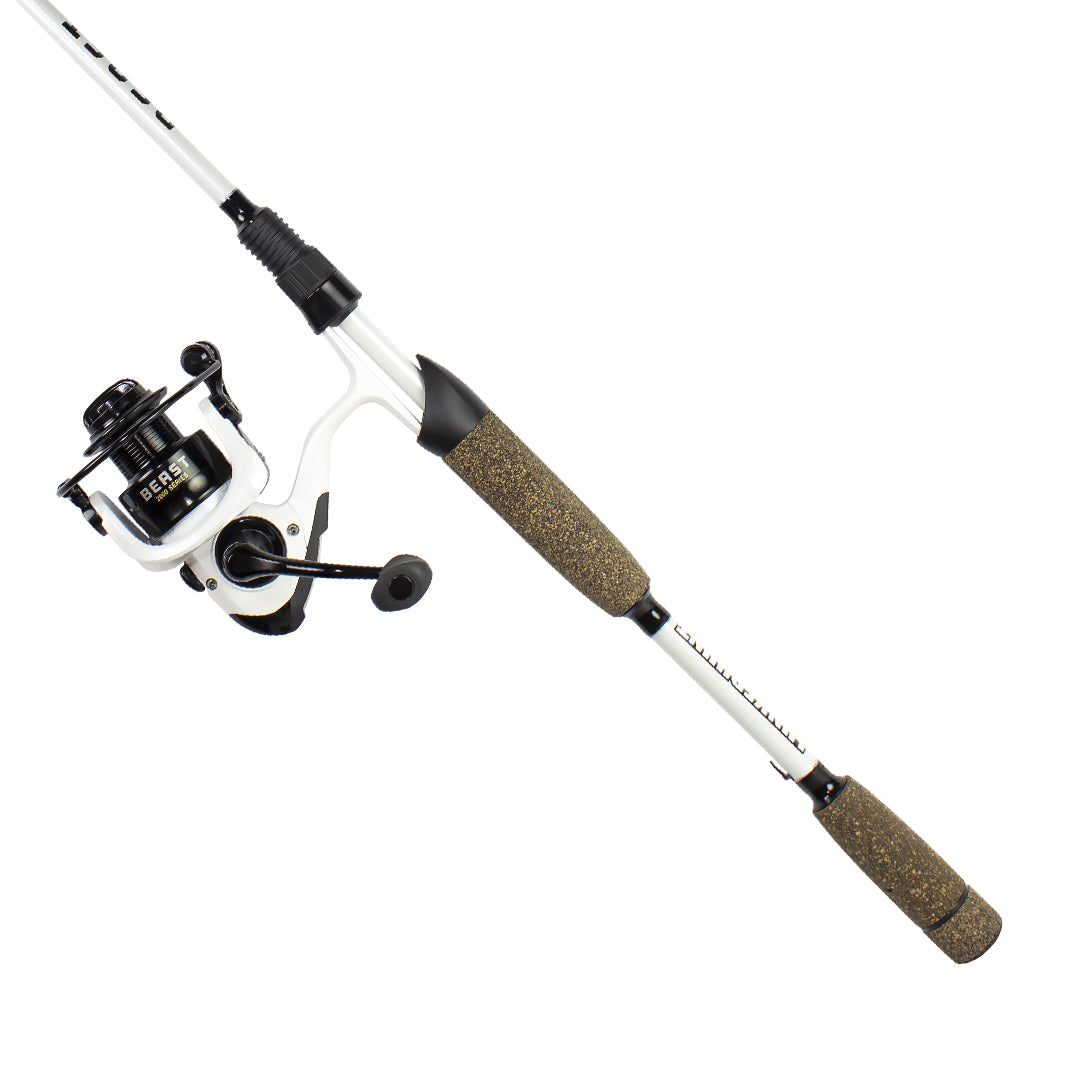 New Kunnan Beast Spinning Combo Rod and Reel 1pc. 12-20 lb Never Used