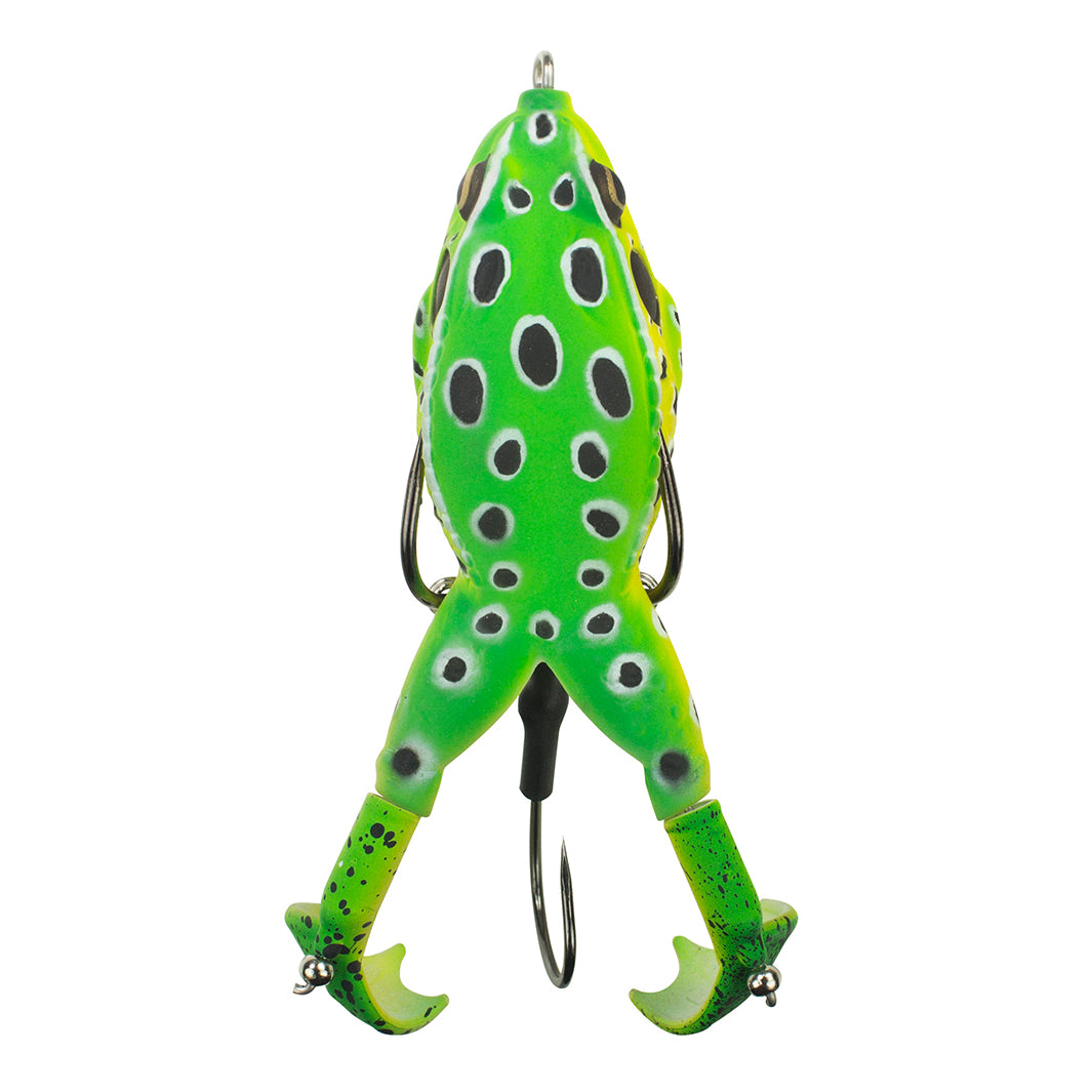 Frog Lure Weedless Double Propeller Bait For Bass Fishing