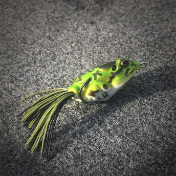 Lunkerhunt PF01 Pocket Frog Series 2.5-Inch Green Tea Style Fishing Lure