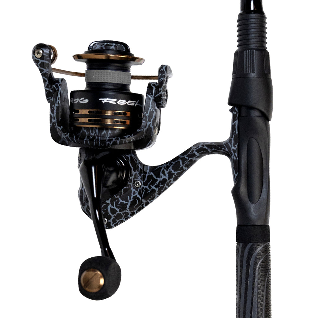 best baitcasting reel for frog fishing Frog Rod Spinning Combo – Lunkerhunt