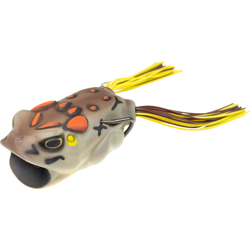 Lunkerhunt Hollow Body Popping Frog - 733240, Top Water Baits at