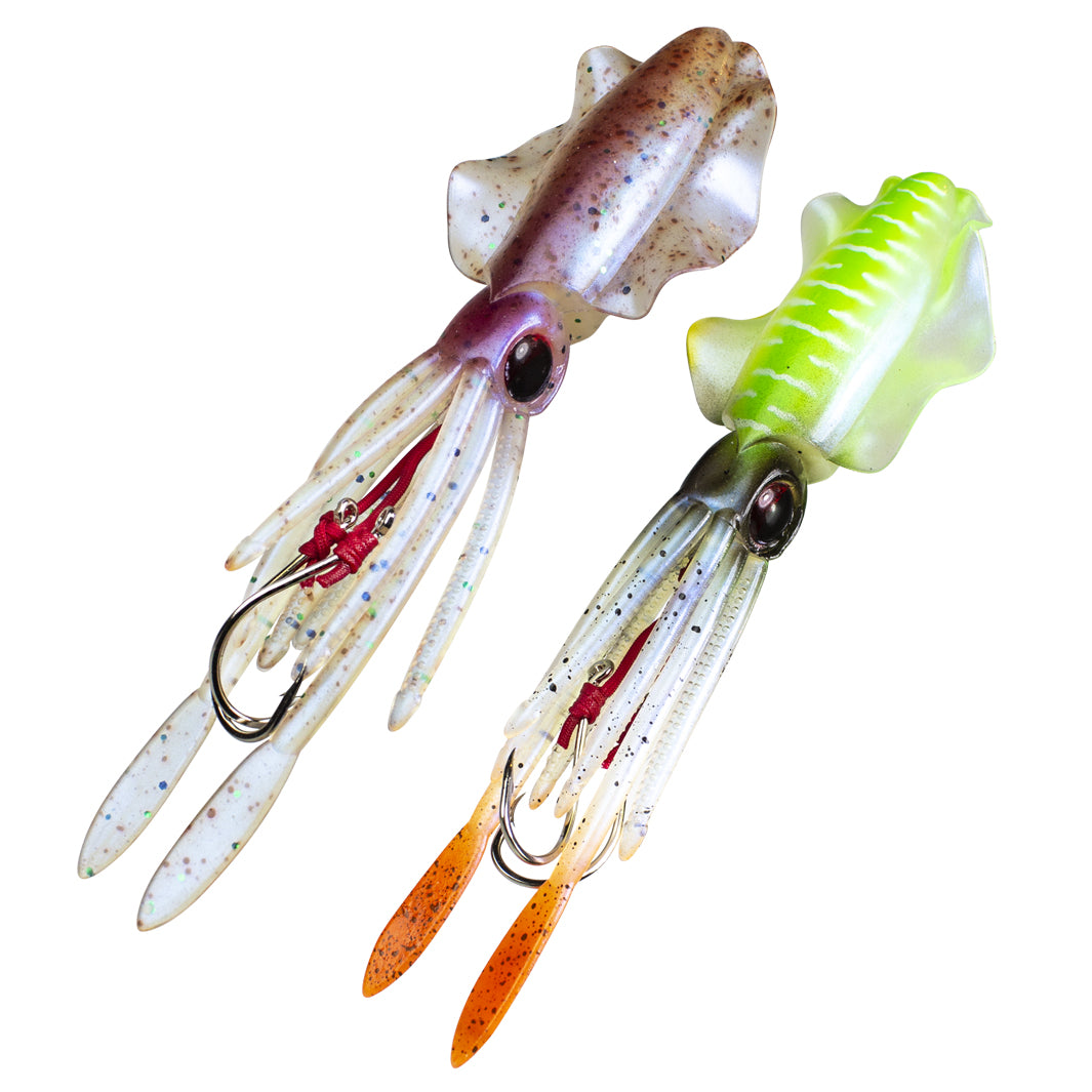 Mantle Pre-Rigged Squid – Lunkerhunt