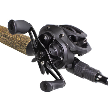 cheap baitcaster combo Lunkerhunt F-117 Baitcaster Combo