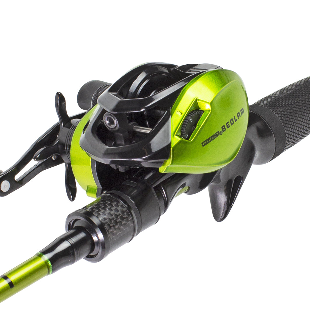 Lunkerhunt Bedlam Baitcaster Rod Combo