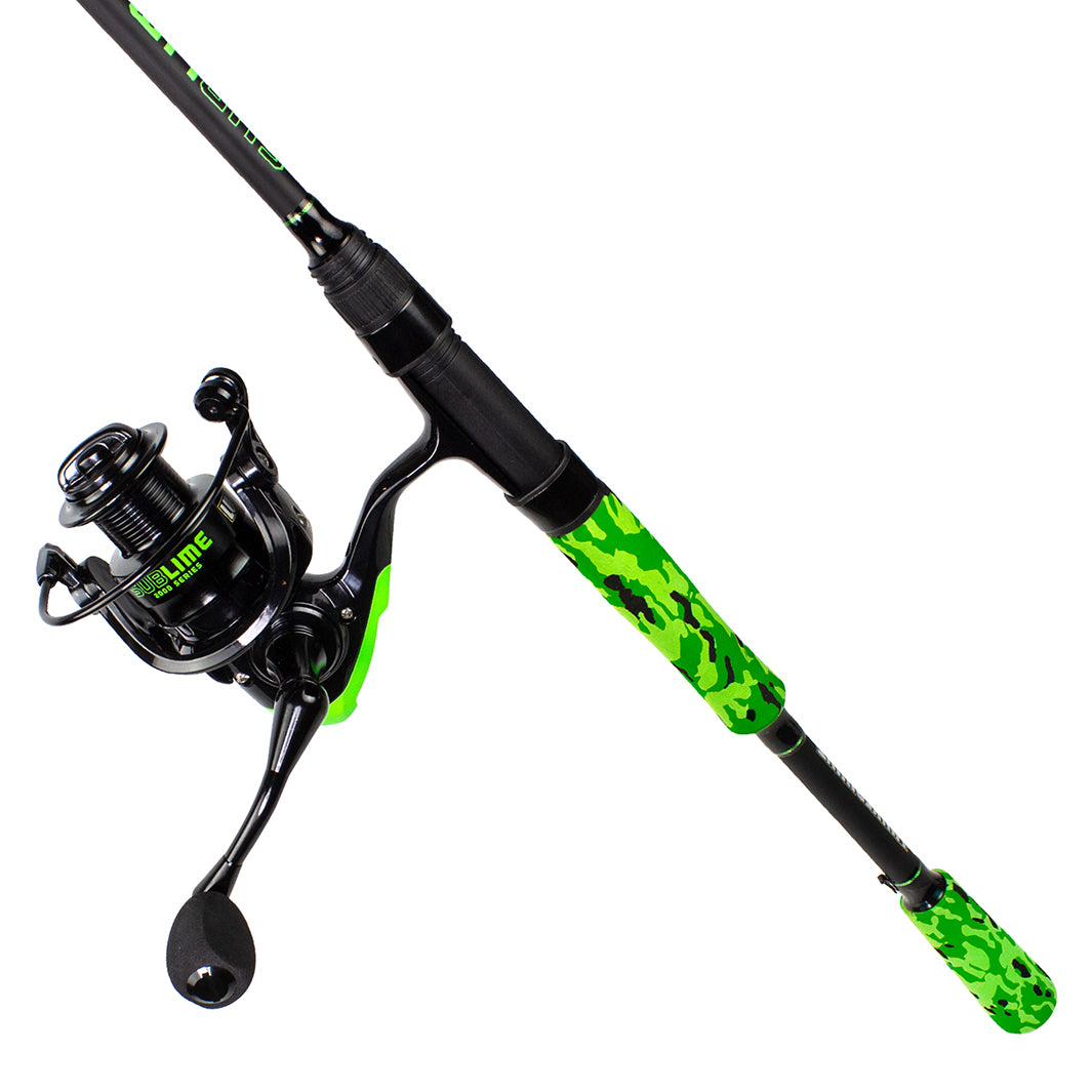 Fingerhut - Leisure Sports RH Carbon Rod and Spinning Reel Fishing