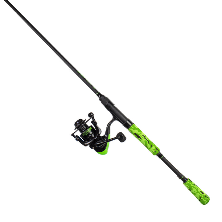 emmrod pack rod spin combo E-Rod Cloud | Slow Pitch Rod, Reel & Line Standard Quick Swap Butt / Black / Daiwa J-Braid 8x - White Braid 8x line for a complete electric jigging setup. Packrod Spinning Rod