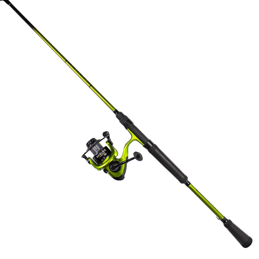 Lunkerhunt Bedlam Spinning Rod Combo, SBEDCOM01