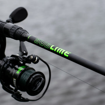 empower flux-infused fishing pole Sublime Spinning Rod Combo – Lunkerhunt