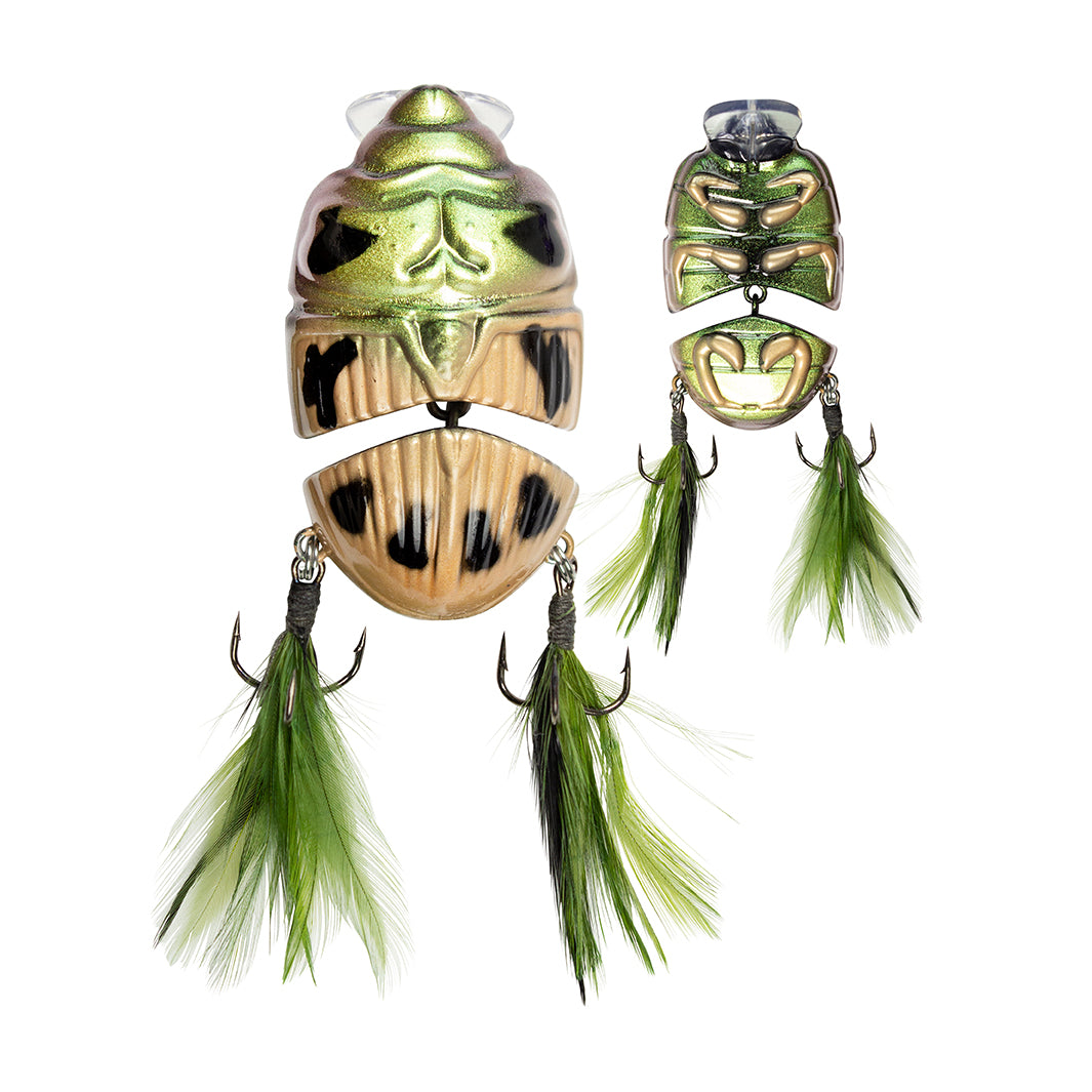 fishing beetle lures Johnson Spin Panfish Buster Kit Lake Pro Tackle water presentations Johnson Fishing Beetle Spin Nickel
