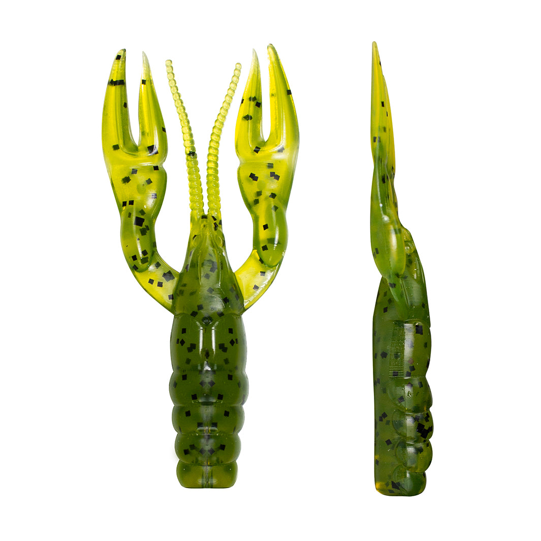 Lunkerhunt Finesse Craw Soft Bait - 8 Pack, Watermelon Red | Pre-Rigged Weedless Jig For Bass Fishing - View #5