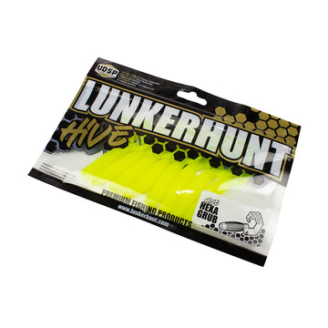 Lunkerhunt Premium Fishing Bait Shifter Shad - 5 Pack - Baits Only
