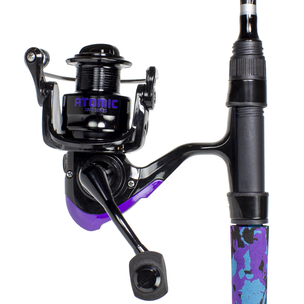 Atomic Spinning Rod Combo – Lunkerhunt