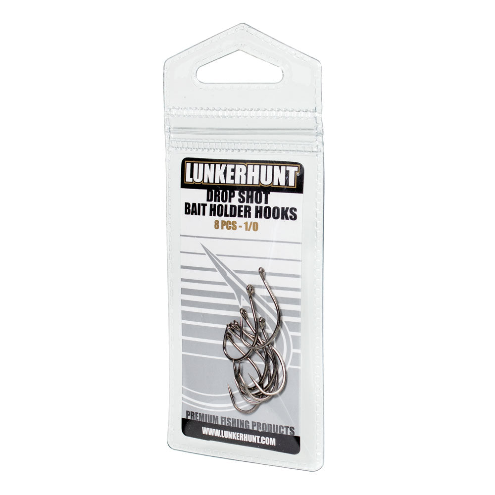 drop shot hooks for fishing Lunkerhunt Drop Shot / Bait Holder Hook 2