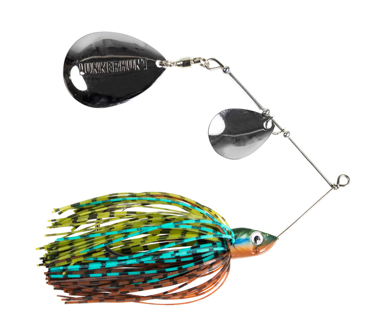 100 Lames Spinnerbait Nickel #4 Colorado - Pour Pêche Bass, Freshwater, Saltwater