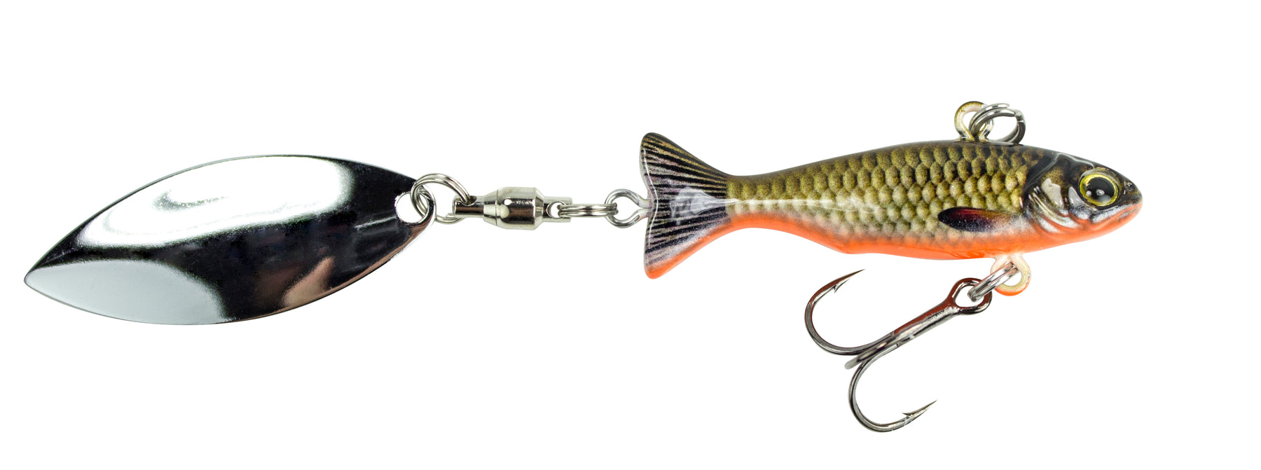 Lunkerhunt True Spin HARD Bait, Common Shiner
