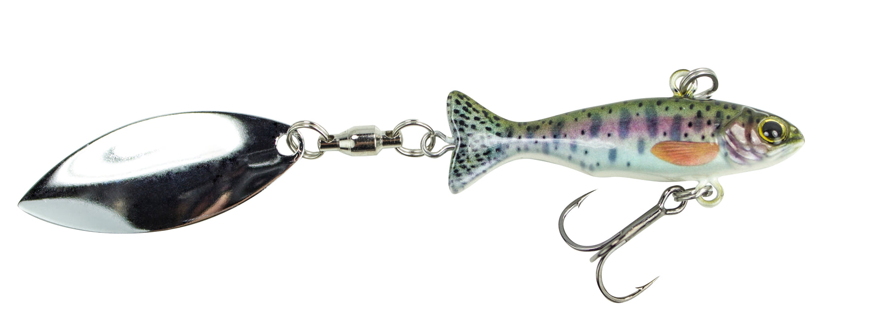 Lunkerhunt True Spin HARD Bait, Common Shiner