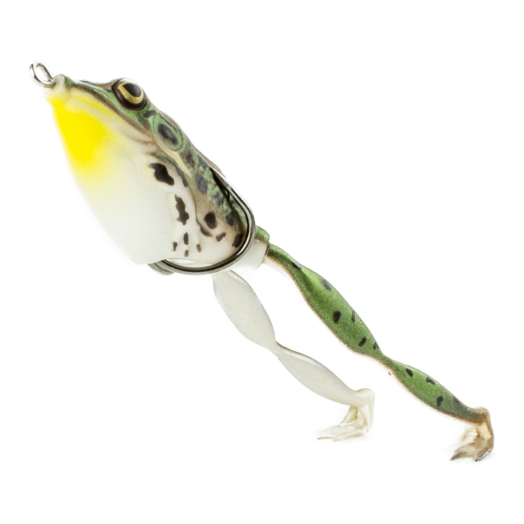 Lunkerhunt - Lunker Frog, Poison – Fishing Lure with Realistic Design, Legs  Extend and Retract in Use, Great for Bass and Pike, Freshwater Lure with  Hollow Body, Weighs ½ oz, 2.25” Length
