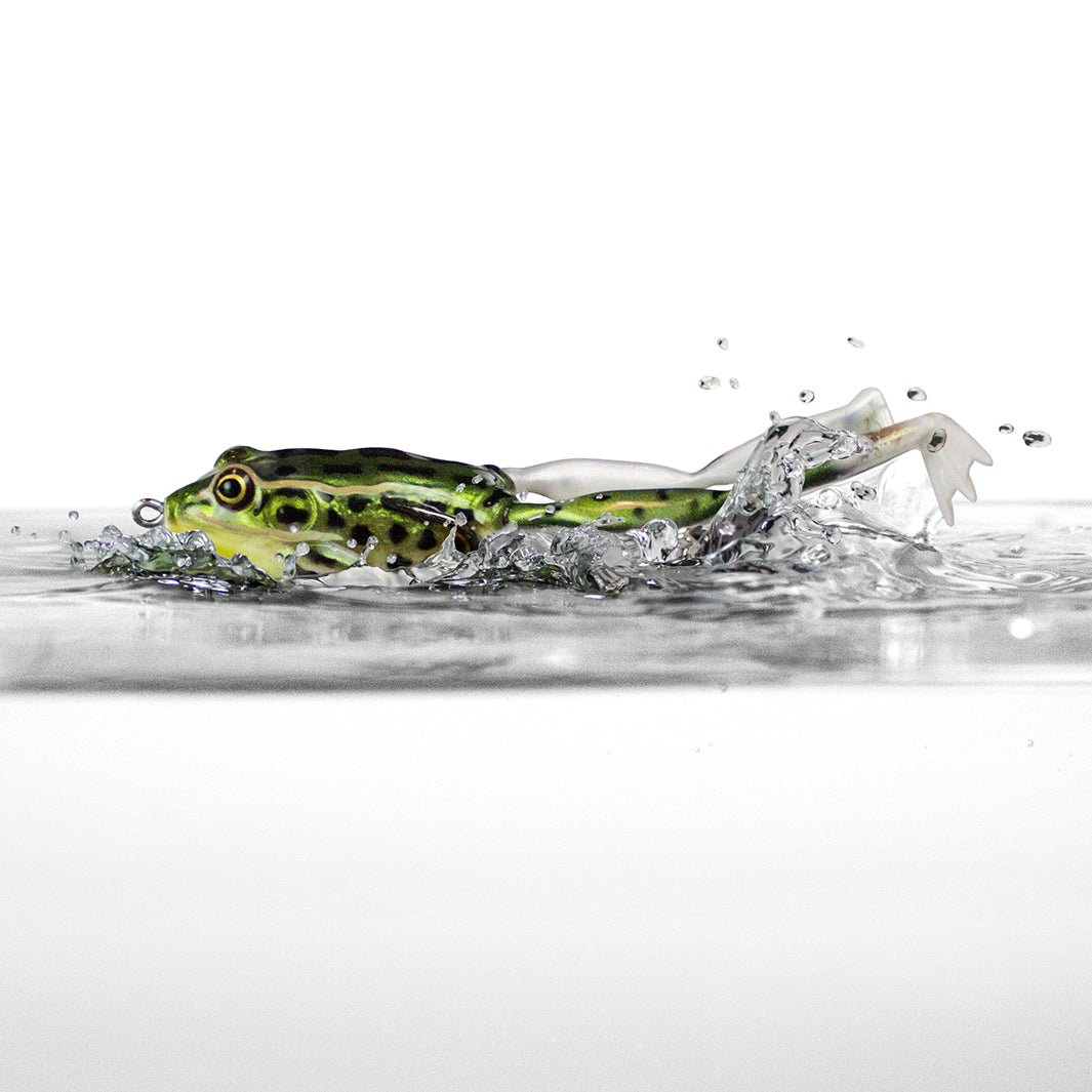 LunkerHunt Frog Finesse - Leopard - Grilo Pesca - Loja de Pesca e Competição