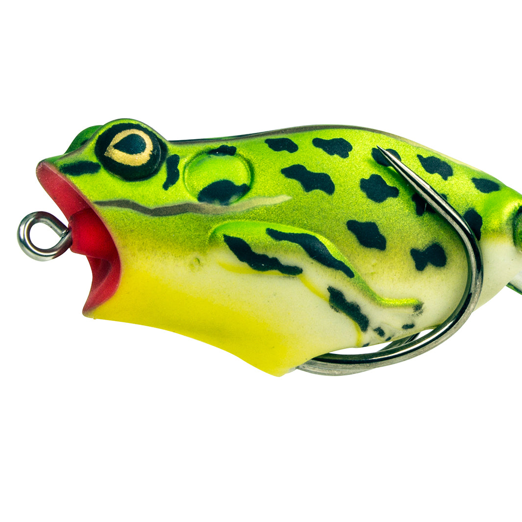 Lunkerhunt Topwater Frog Lures Bass Trout Fishing Lures Kit (3